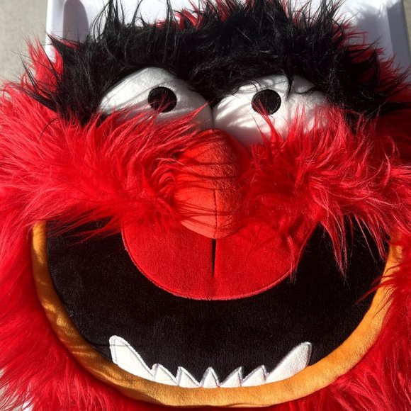 NWT Disney Sesame Street Muppets Animal Monster 13" Stuffed Red Plush Toy RARE - Picture 4 of 10
